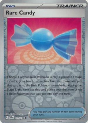 Scarlet & Violet (Base Set) 191/198 Rare Candy (Reverse Holo)