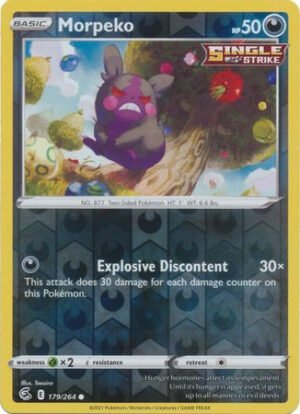 Fusion Strike 179/264 Morpeko (Reverse Holo)