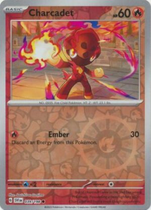 Scarlet & Violet (Base Set) 039/198 Charcadet (Reverse Holo)