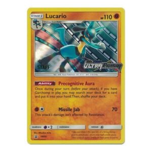 Sun & Moon Promo SM095 Lucario (Staff)