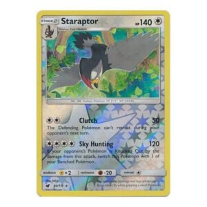 SM Crimson Invasion 083/111 Staraptor (Reverse Holo)
