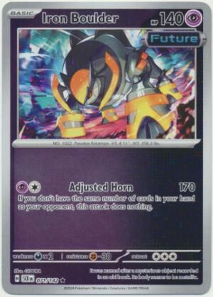 SV Stellar Crown 071/142 Iron Boulder (Reverse Holo)