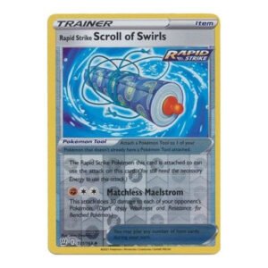 Battle Styles 131/163 Rapid Strike Scroll of Swirls (Reverse Holo)