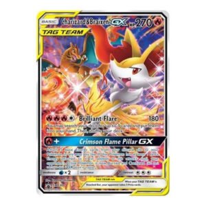 Sun & Moon Promo SM230 Charizard & Braixen GX (TAG TEAM)