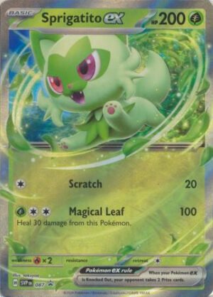 Scarlet & Violet Promo SVP087 Sprigatito ex