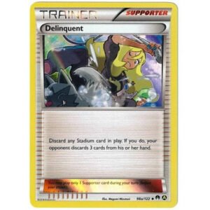 XY BREAKpoint 98a/122 Delinquent (Alternative Art HOLO)