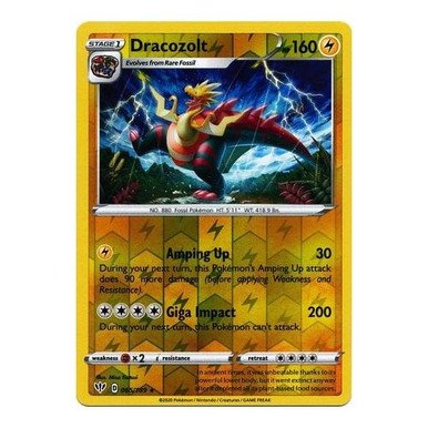 Darkness Ablaze 065/189 Dracozolt (Reverse Holo)