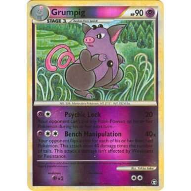HS Triumphant 23/102 Grumpig (Reverse Holo)