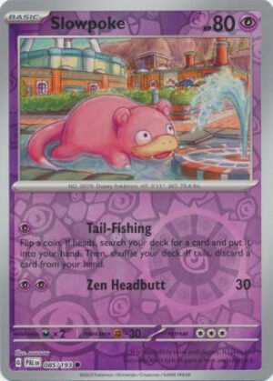 SV Paldea Evolved 085/193 Slowpoke (Reverse Holo)