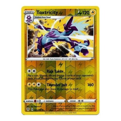 Darkness Ablaze 063/189 Toxtricity (Reverse Holo)