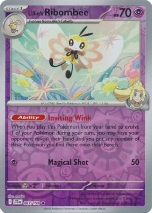 SV Journey Together 067/159 Lillie's Ribombee (Reverse Holo)