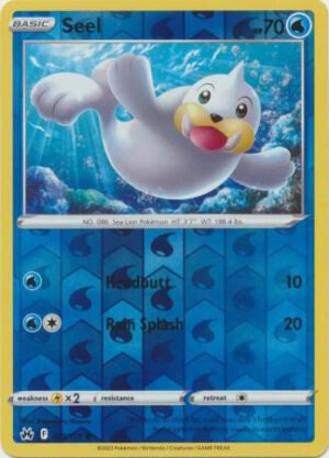 Crown Zenith 029/159 Seel (Reverse Holo)