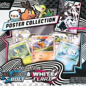 SV Black Bolt & White Flare Unova Poster Collection