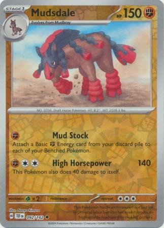 SV Temporal Forces 092/162 Mudsdale (Reverse Holo)