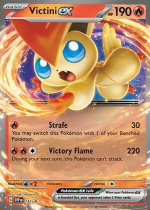 Scarlet & Violet Promo SVP142 Victini ex