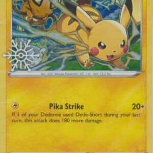 SWSH Silver Tempest 049/195 Pikachu (Cosmo Holo w/ Snowflake Stamp)