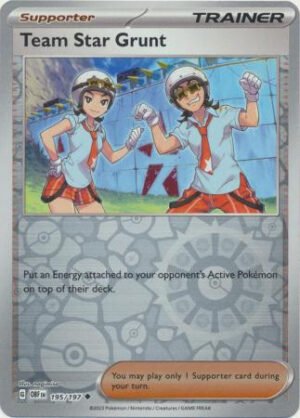 SV Obsidian Flames 195/197 Team Star Grunt (Reverse Holo)