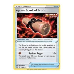 Battle Styles 133/163 Single Strike Scroll of Scorn