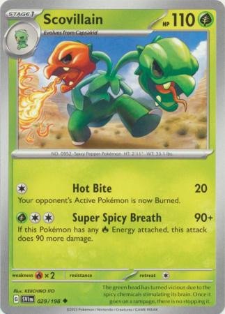 Scarlet & Violet (Base Set) 029/198 Scovillain
