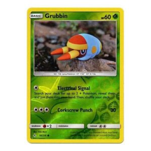 SM Unbroken Bonds 018/214 Grubbin (Reverse Holo)