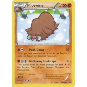 XY Break Through 081/162 Piloswine
