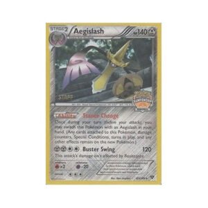XY Base Set 85/146 Aegislash (Regional League Promo STAFF)