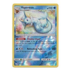 SM Cosmic Eclipse 042/236 Vaporeon (Reverse Holo)