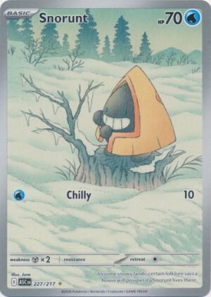 ME Ascended Heroes 227/217 Snorunt (Illustration Rare)