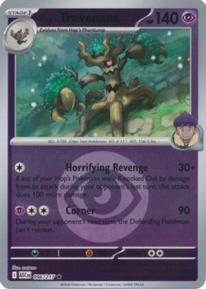 ME Ascended Heroes 096/217 Hop's Trevenant (Reverse Holo ENERGY SYMBOL)