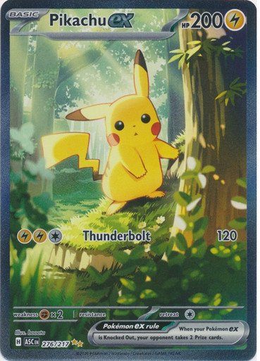 ME Ascended Heroes 276/217 Pikachu ex (Special Illustration Rare)