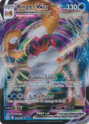 Brilliant Stars 029/172 Kingler VMAX (Full Art)