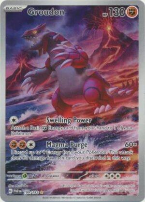 SV Paradox Rift 199/182 Groudon (Illustration Rare)