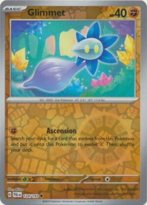 SV Paldea Evolved 124/193 Glimmet (Reverse Holo)