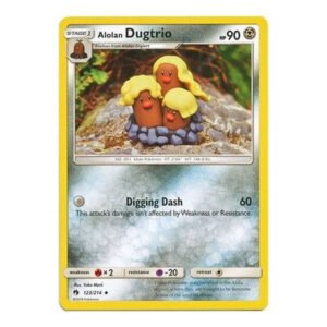 SM Lost Thunder 123/214 Alolan Dugtrio
