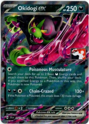 SV Shrouded Fable 036/064 Okidogi ex (Prize Pack League Promo)