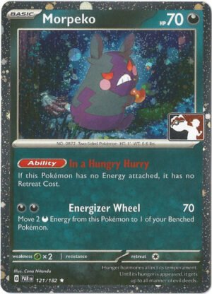 SV Paradox Rift 121/182 Morpeko (Prize Pack League Promo Cosmo Holo)