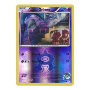 XY Double Crisis 7/34 Team Aqua's Grimer (Reverse Holo)