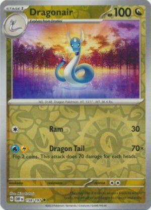 SV Obsidian Flames 158/197 Dragonair (Reverse Holo)