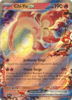 SV Paldea Evolved 040/193 Chi-Yu ex (Half Art)
