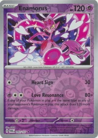 SV Twilight Masquerade 093/167 Enamorus (Reverse Holo)