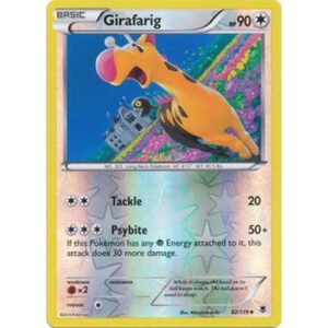 XY Phantom Forces 82/119 Girafarig (Reverse Holo)
