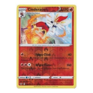 Sword & Shield (Base) 036/202 Cinderace (Reverse Holo)