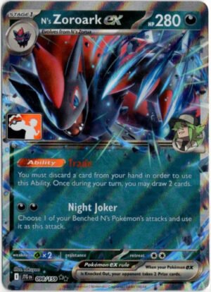 SV Journey Together 098/159 N's Zoroark ex (Prize Pack League Promo)