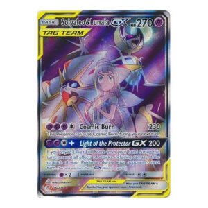 SM Cosmic Eclipse 216/236 Solgaleo & Lunala GX (Tag Team Full Art)