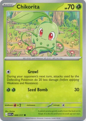 ME Ascended Heroes 008/217 Chikorita (Non-Holo)
