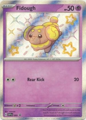 Scarlet & Violet Promo SVP069 Fidough (Holo Shiny)