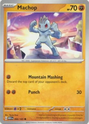 Scarlet & Violet 151 066/165 Machop
