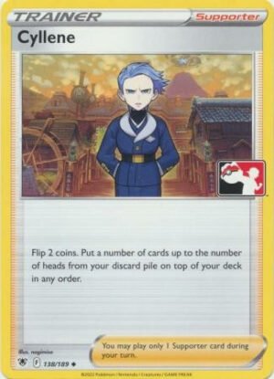 Astral Radiance 138/189 Cyllene (Prize Pack League Promo Non-Holo)