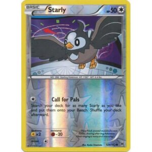 XY Break Through 125/162 Starly (Reverse Holo)