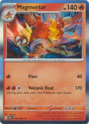 SV Paldean Fates 010/091 Magmortar (Holo)